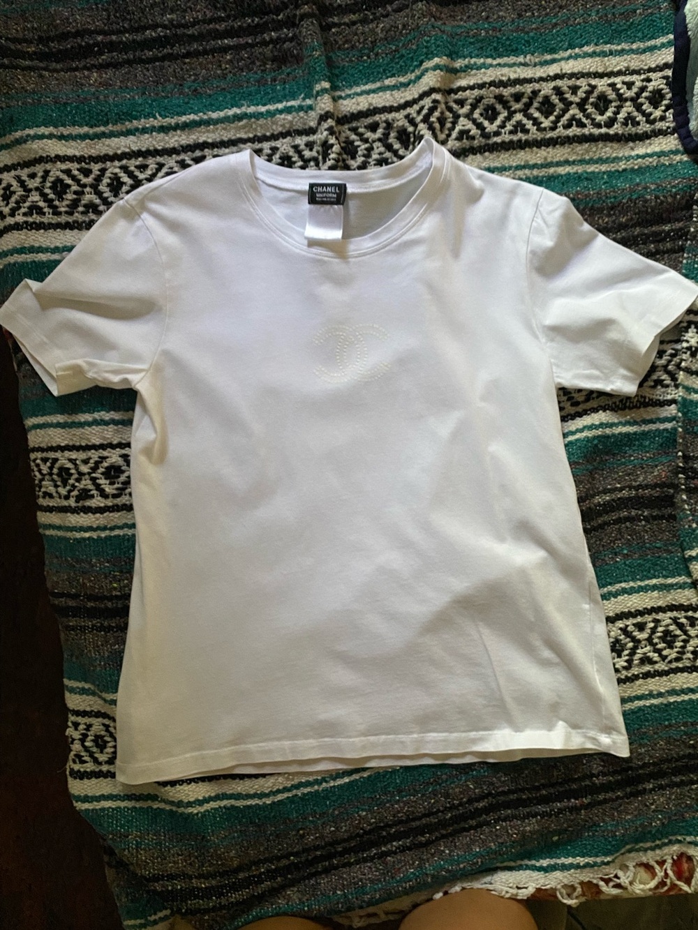 Chanel-white tee